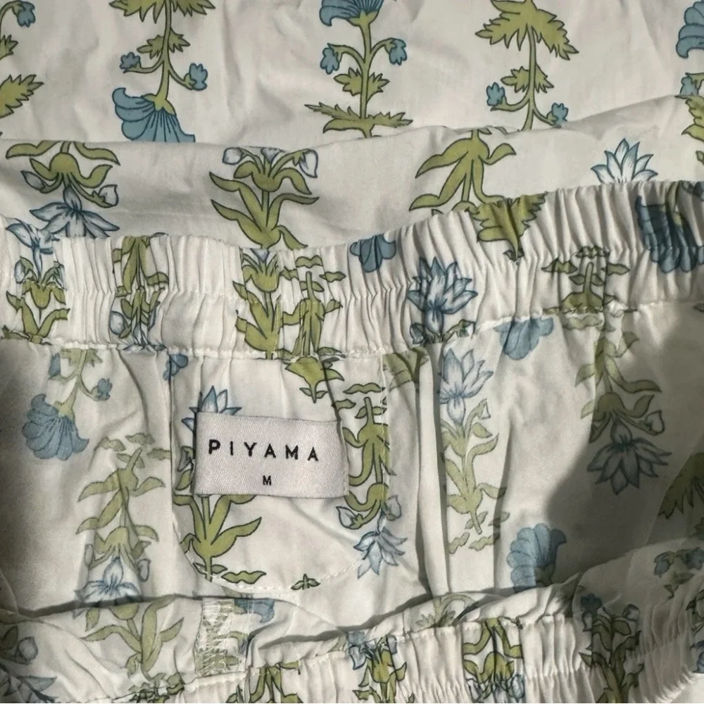 Floral Print Pajama Set - Picture 2 of 3